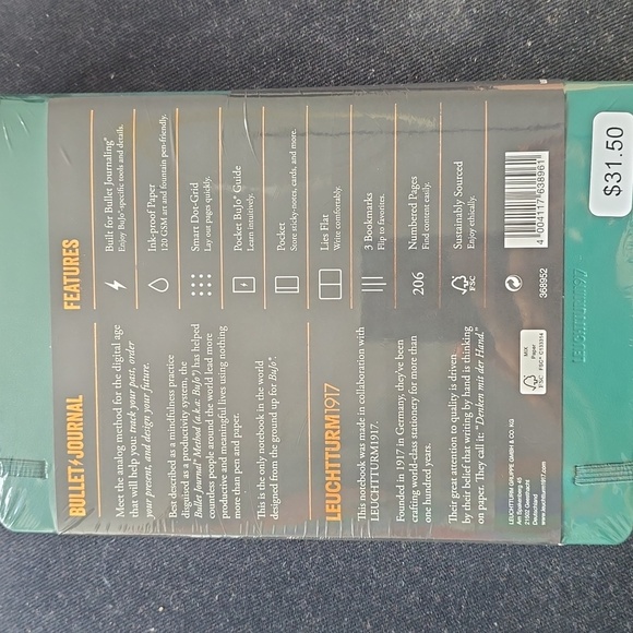 ❤️BUY 5 GET 3 FREE Bullet Journal Edition 2,Color: Green23 - Picture 3 of 9